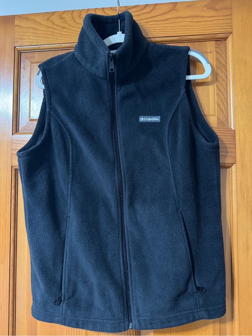 Columbia Women’s Black Fleece Vest Size Large